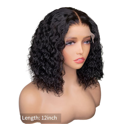 Short Bob 4x4 Lace Front Human