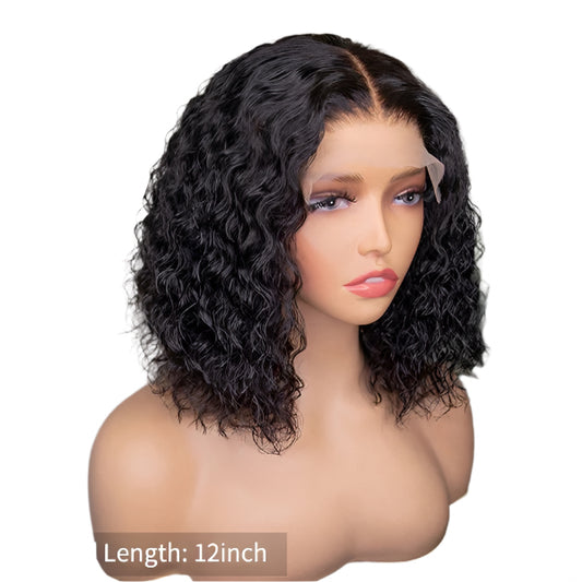 Short Bob 4x4 Lace Front Human