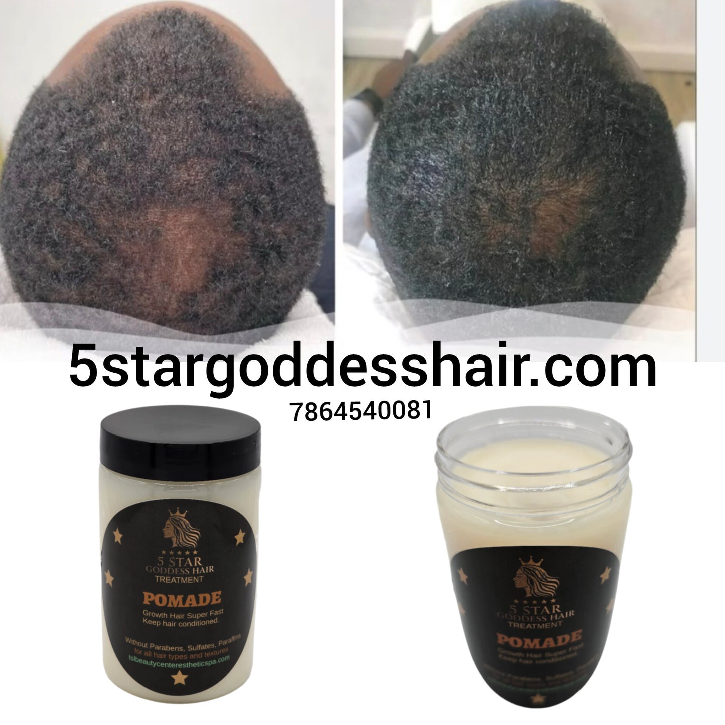 Pomade 5 Star Goddess Hair Treatment